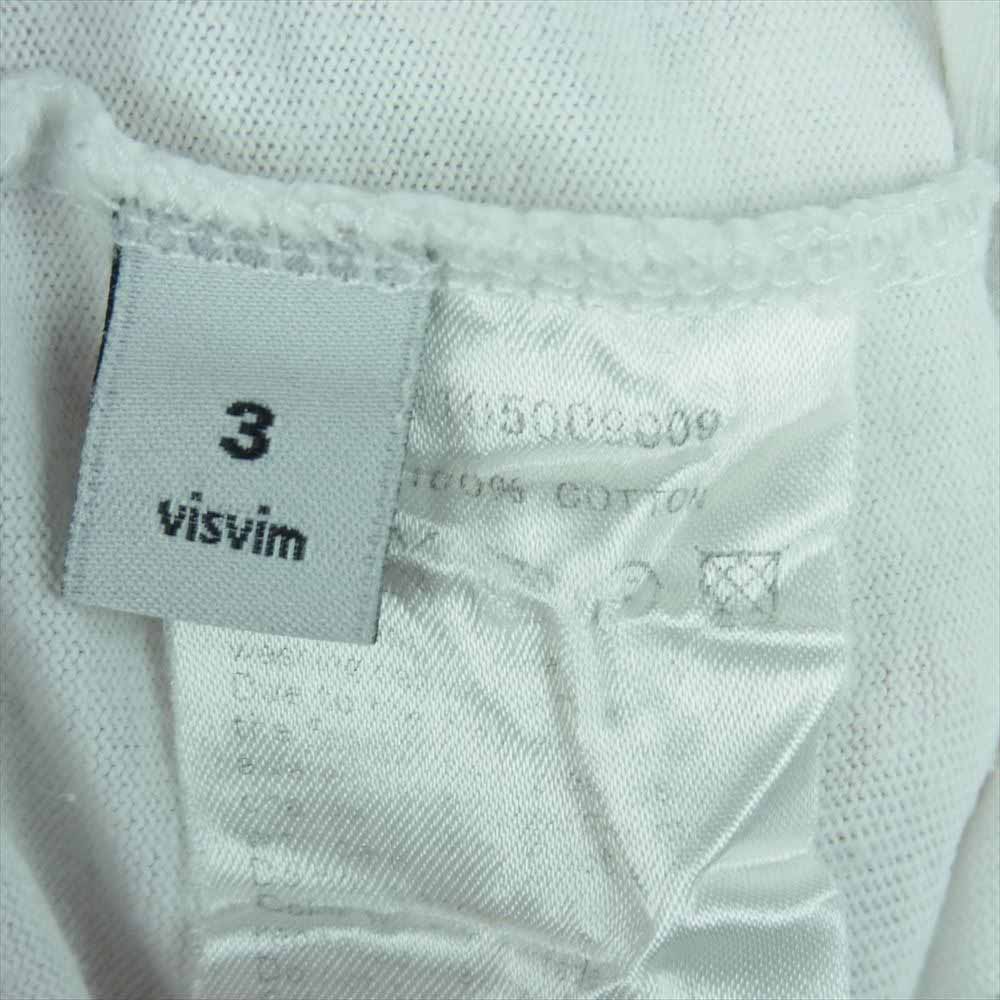 VISVIM ビズビム pac tee パック クルーネック 半袖 Ｔシャツ カットソー ホワイト系 3【中古】
