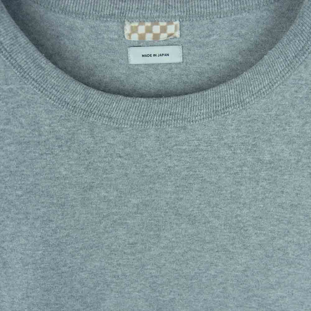 VISVIM ビズビム pac tee パック クルーネック 半袖 Ｔシャツ カットソー 日本製 グレー系 3【中古】