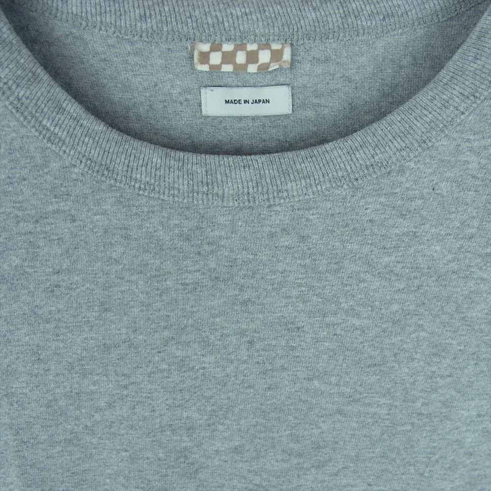VISVIM ビズビム pac tee パック クルーネック 半袖 Ｔシャツ カットソー 日本製 グレー系 3【中古】