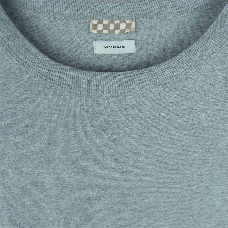 VISVIM ビズビム pac tee パック クルーネック 半袖 Ｔシャツ カットソー 日本製 グレー系 3【中古】