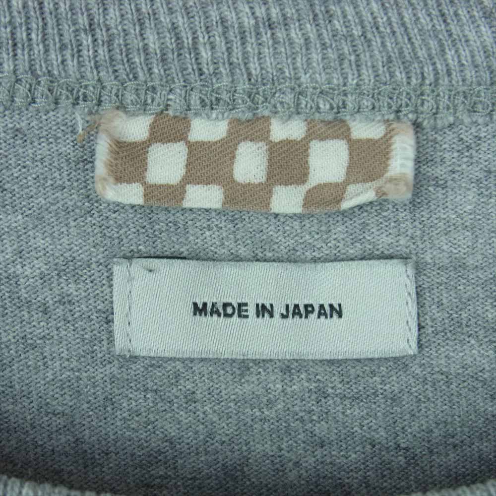 VISVIM ビズビム pac tee パック クルーネック 半袖 Ｔシャツ カットソー 日本製 グレー系 3【中古】