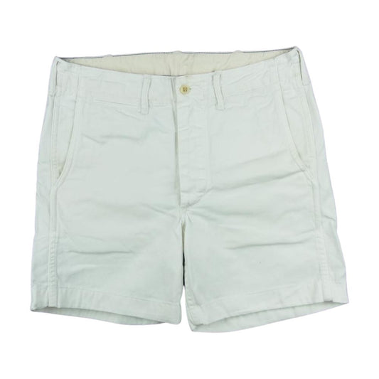 RRL ダブルアールエル コットン チノ ハーフパンツ ショーツ ショート パンツ 中国製 ホワイト系 29【中古】