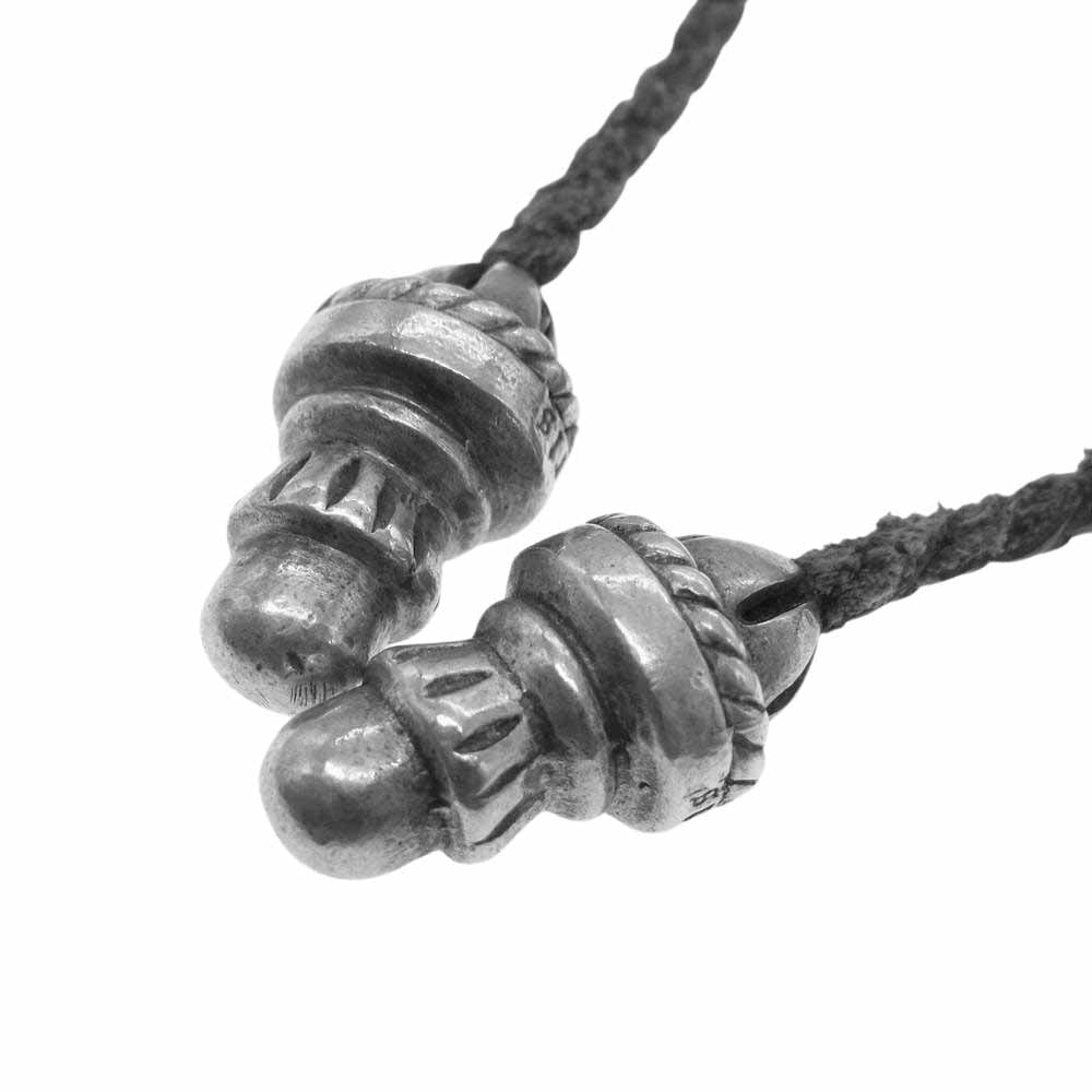 CHROME HEARTS クロムハーツ（原本無） ボロチップ レザーブレード ネックレス【中古】