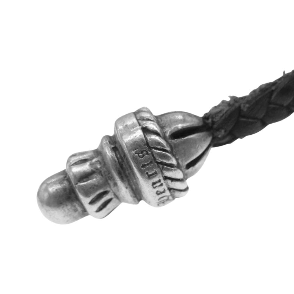 CHROME HEARTS クロムハーツ（原本無） ボロチップ レザーブレード ネックレス【中古】