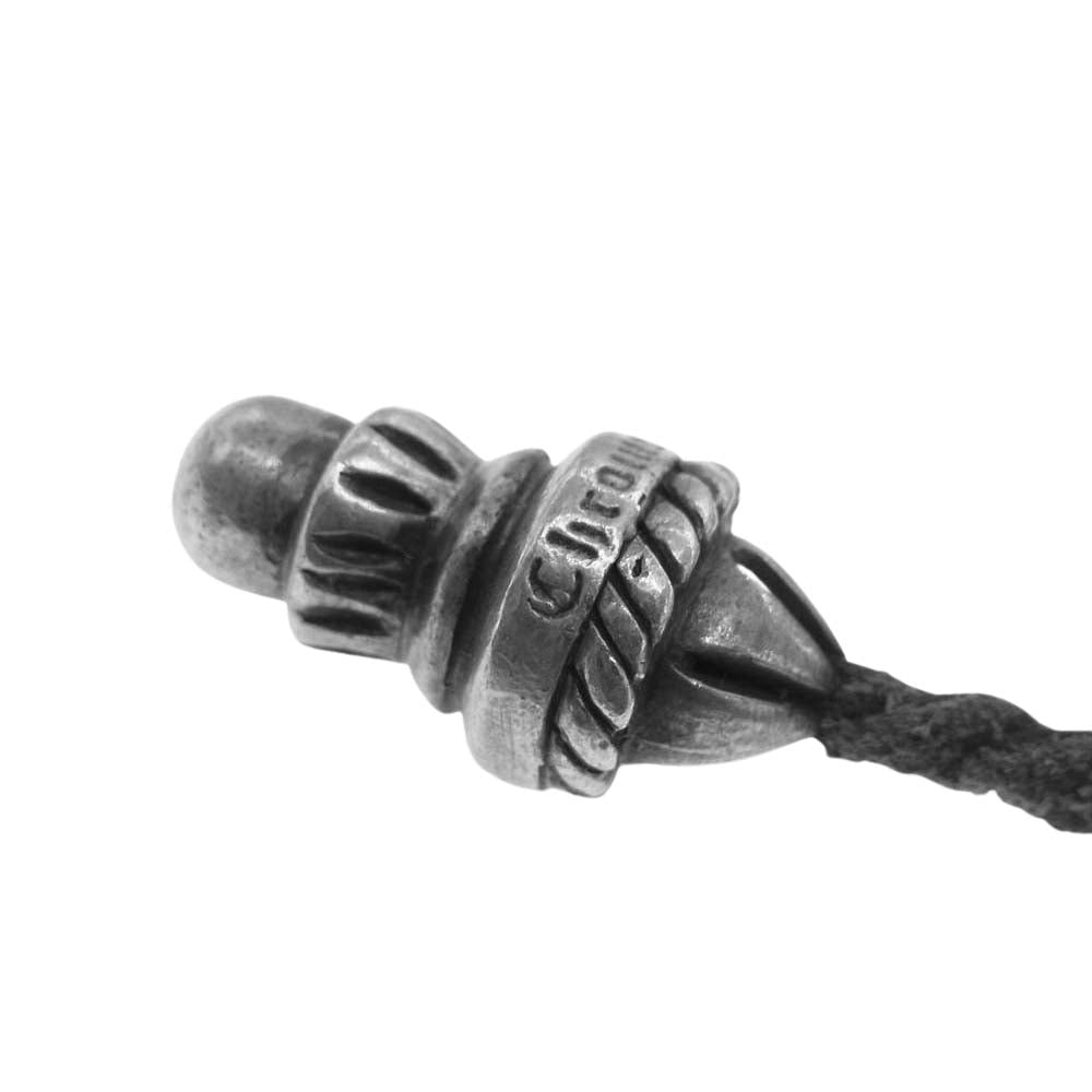 CHROME HEARTS クロムハーツ（原本無） ボロチップ レザーブレード ネックレス【中古】