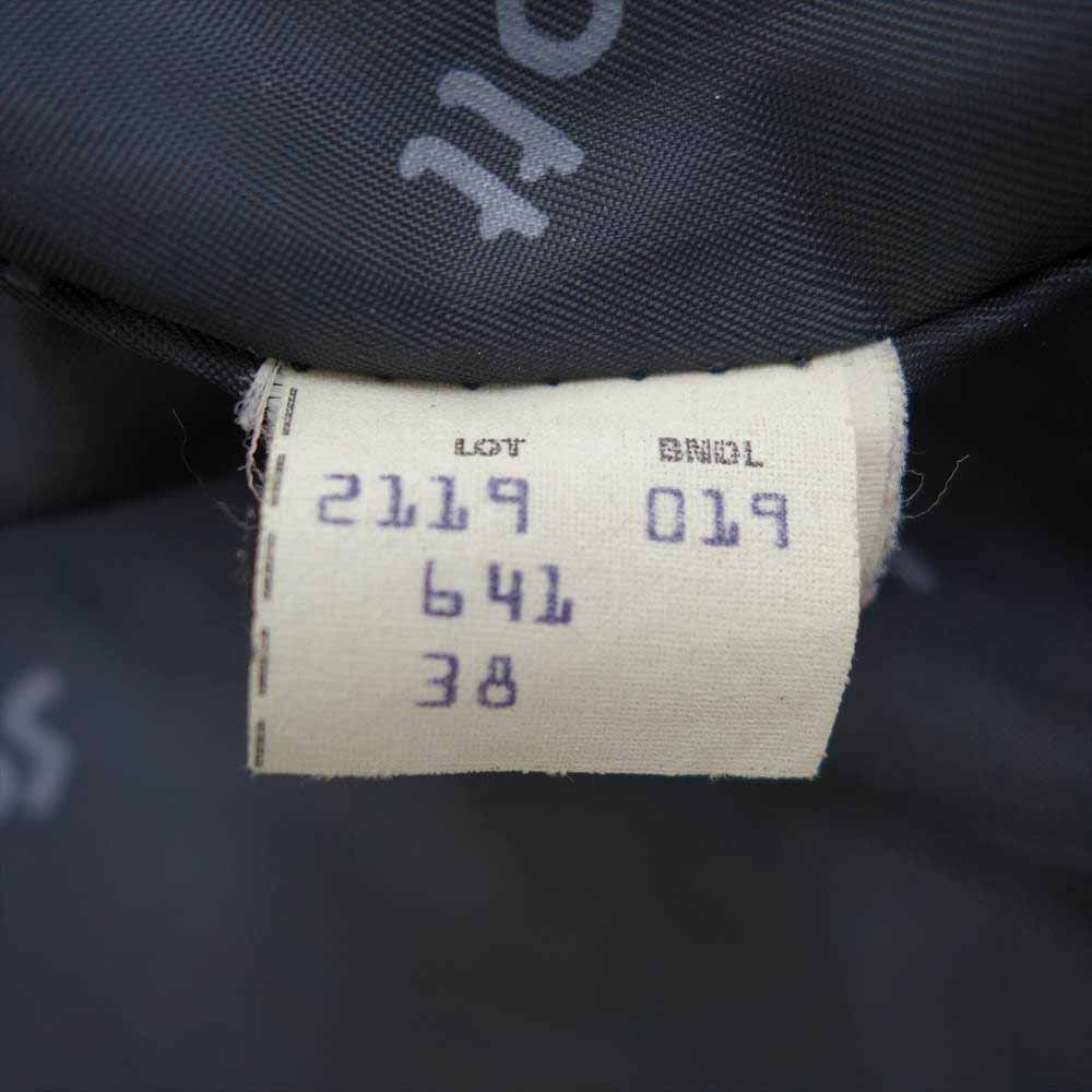 schott ショット 641 レザー シングル ライダース ジャケット ブラック系 38【中古】