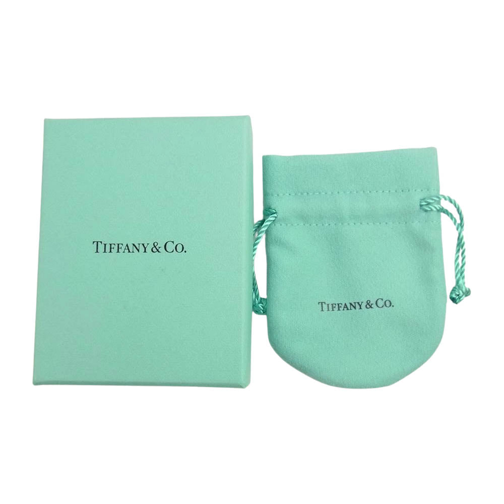 TIFFANY&Co. ティファニー オープンハート ネックレス シルバー系【中古】