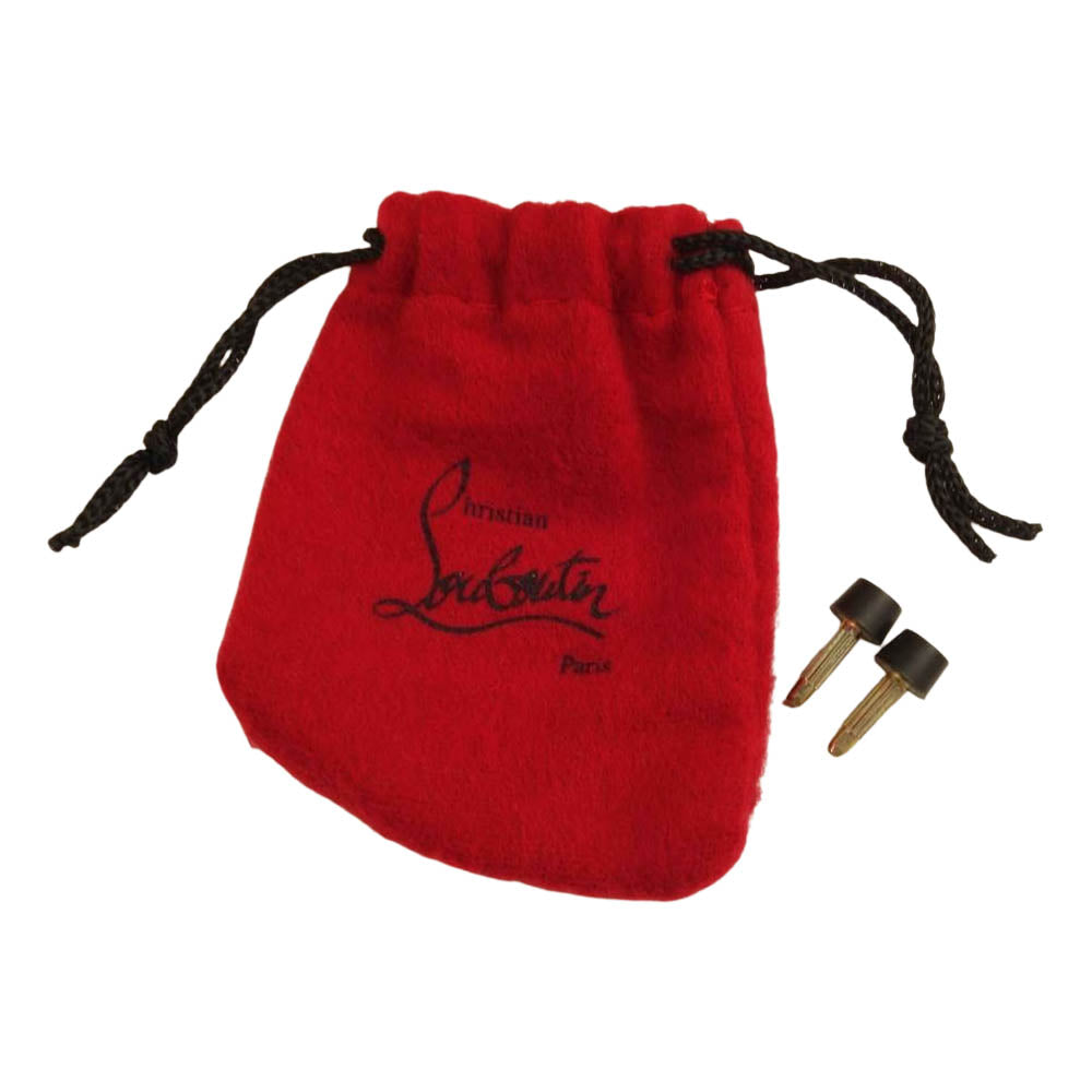 Christian Louboutin クリスチャンルブタン Belfeconica 120 カットアウト スエード ブーティ パープル系 34【新古品】【未使用】【中古】