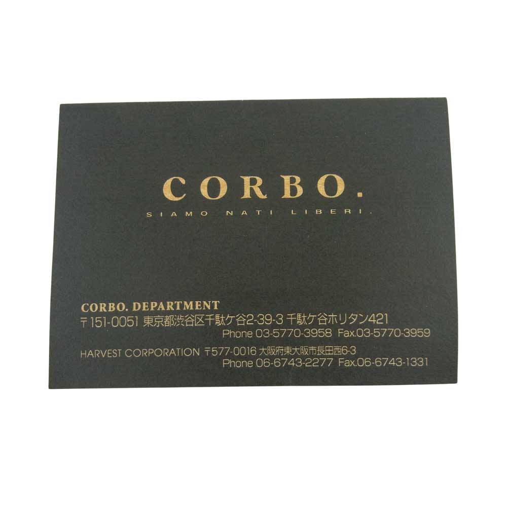 CORBO コルボ レザー 2WAY トートバッグ リュック バックパック ブラウン系【中古】