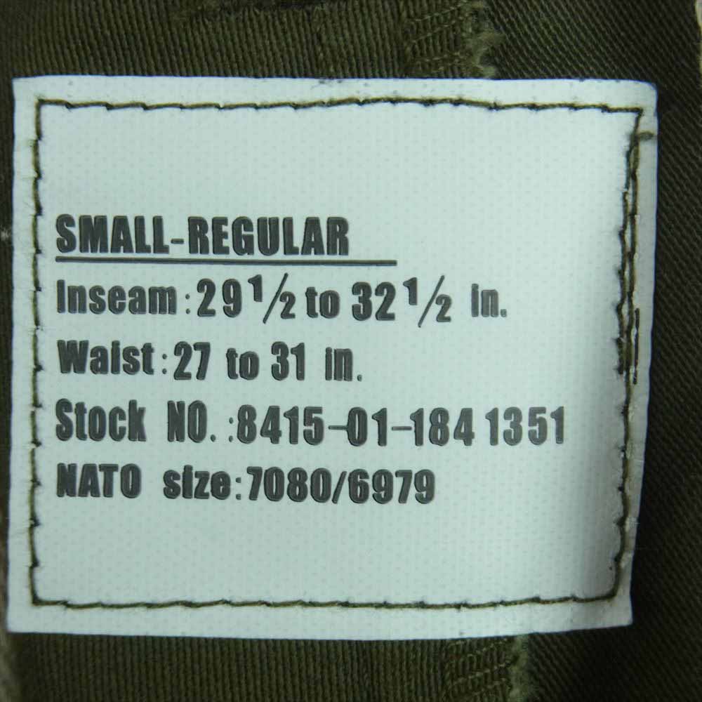 アメリカ軍 8415-01-1841351 DLB200-05-C-1106 M-65 ミリタリー カーゴ パンツ カーキ系 S【中古】