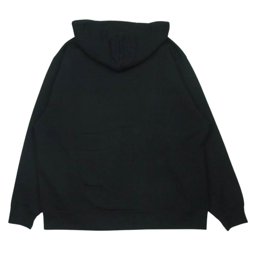 WTAPS ダブルタップス 21AW 212ATDT-CSM15 CLUB HOODED COPO 胸ロゴ刺繍 プルオーバー パーカー ブラック系 02【中古】