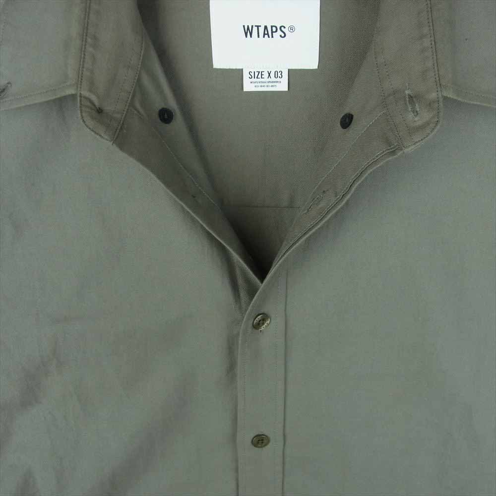 WTAPS ダブルタップス リラックスフィットボタンダウンシャツ 定価2.1万程