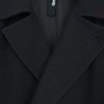 Yohji Yamamoto ヨウジヤマモト GrowndY GW-C06-101 Raglan Big Coat ラグラン ビッグ コート ブラック系 3【中古】