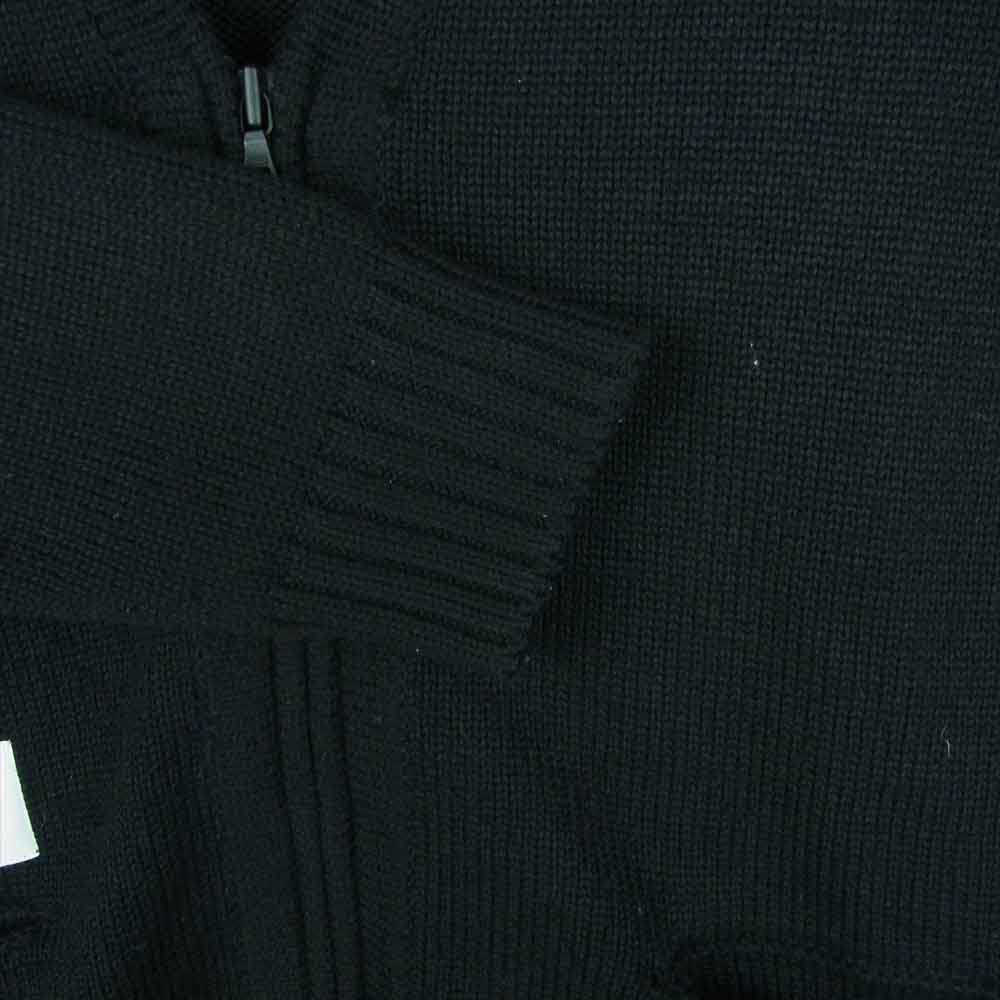 WTAPS ダブルタップス 21AW 212MADT-KNM01 PALMER SWEATER カーディガン 日本製 ブラック系【中古】