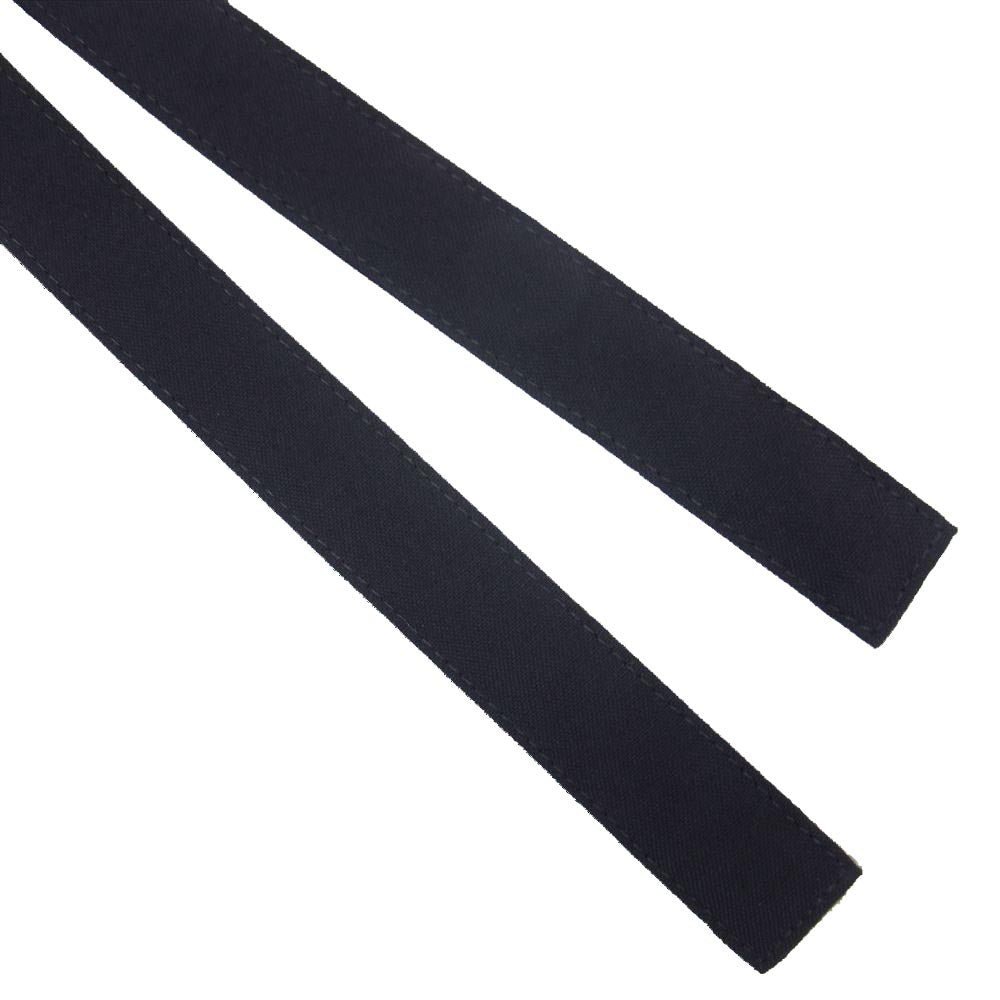 COMME des GARCONS コムデギャルソン 20AW NF-A009-051-1-2 GIRL ガール ウールギャバ エプロン ワンピース ブラック系 S【新古品】【未使用】【中古】