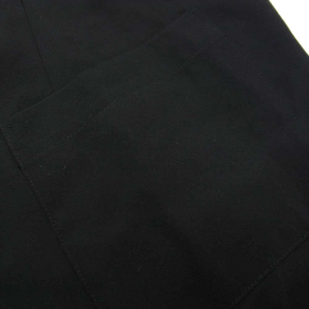 COMME des GARCONS コムデギャルソン 20AW NF-A009-051-1-2 GIRL ガール ウールギャバ エプロン ワンピース ブラック系 S【新古品】【未使用】【中古】