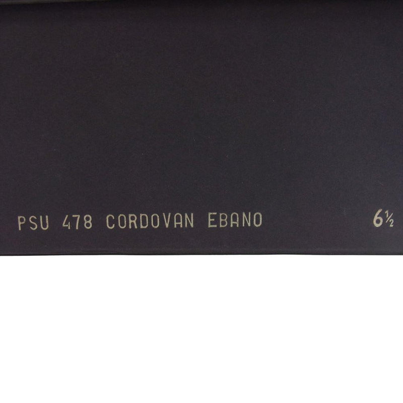 PRADA プラダ PUS478 ストレートチップ ダブル モンクシューズ ブラウン系 6.5【中古】