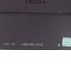 PRADA プラダ PUS475 サイドゴアブーツ ブラック系 箱の記載6 (インソール実寸約25cm)【中古】