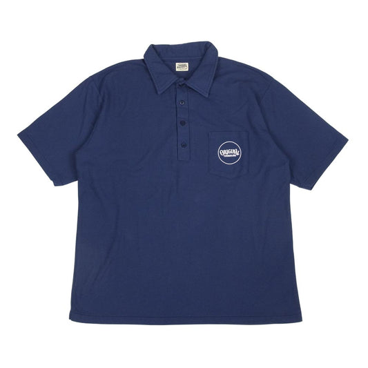 TENDERLOIN テンダーロイン T-WORK POLO ポロシャツ ネイビー系 ライトネイビー系 L【中古】