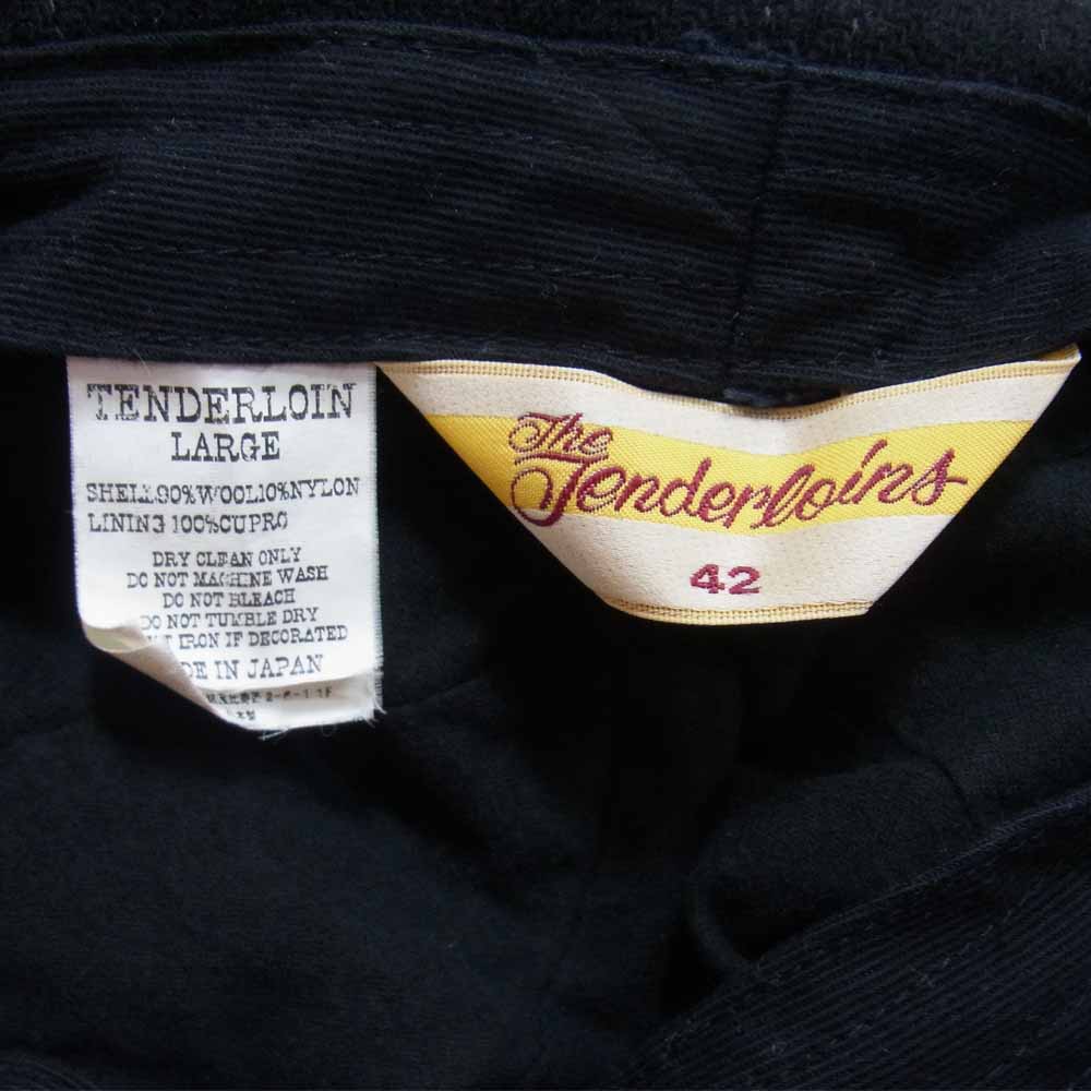 TENDERLOIN テンダーロイン T-PRESS キャスケット キャップ ブラック系 L【中古】
