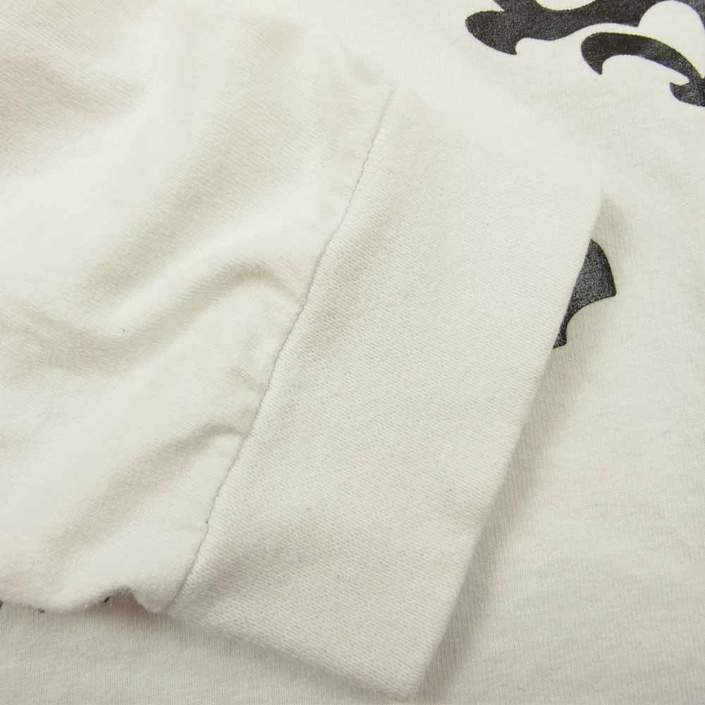 TENDERLOIN テンダーロイン TEE L/S BS ボルネオスカル ロング スリーブ Tシャツ カットソー ホワイト系 L【中古】