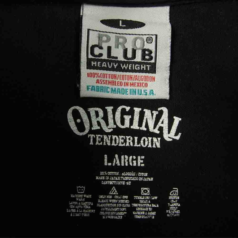 TENDERLOIN テンダーロイン T-TEE BS ボルネオスカル Ｔシャツ ブラック系 L【中古】