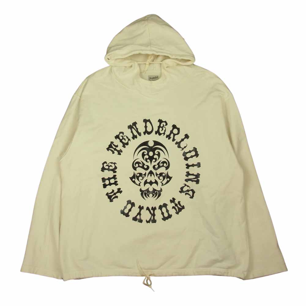 TENDERLOIN テンダーロイン T-SWEAT PARKA BS ボルネオスカル スウェット パーカー ホワイト系 M【中古】