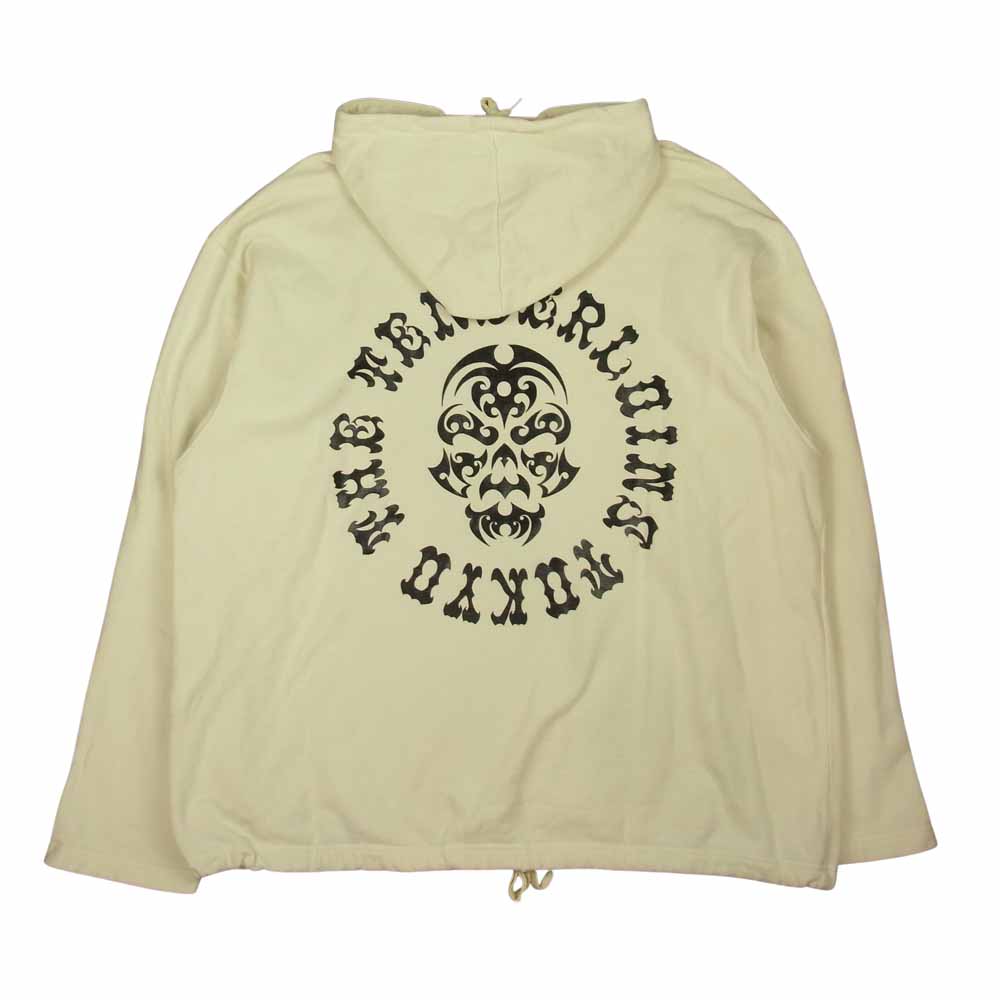 TENDERLOIN テンダーロイン T-SWEAT PARKA BS ボルネオスカル スウェット パーカー ホワイト系 M【中古】