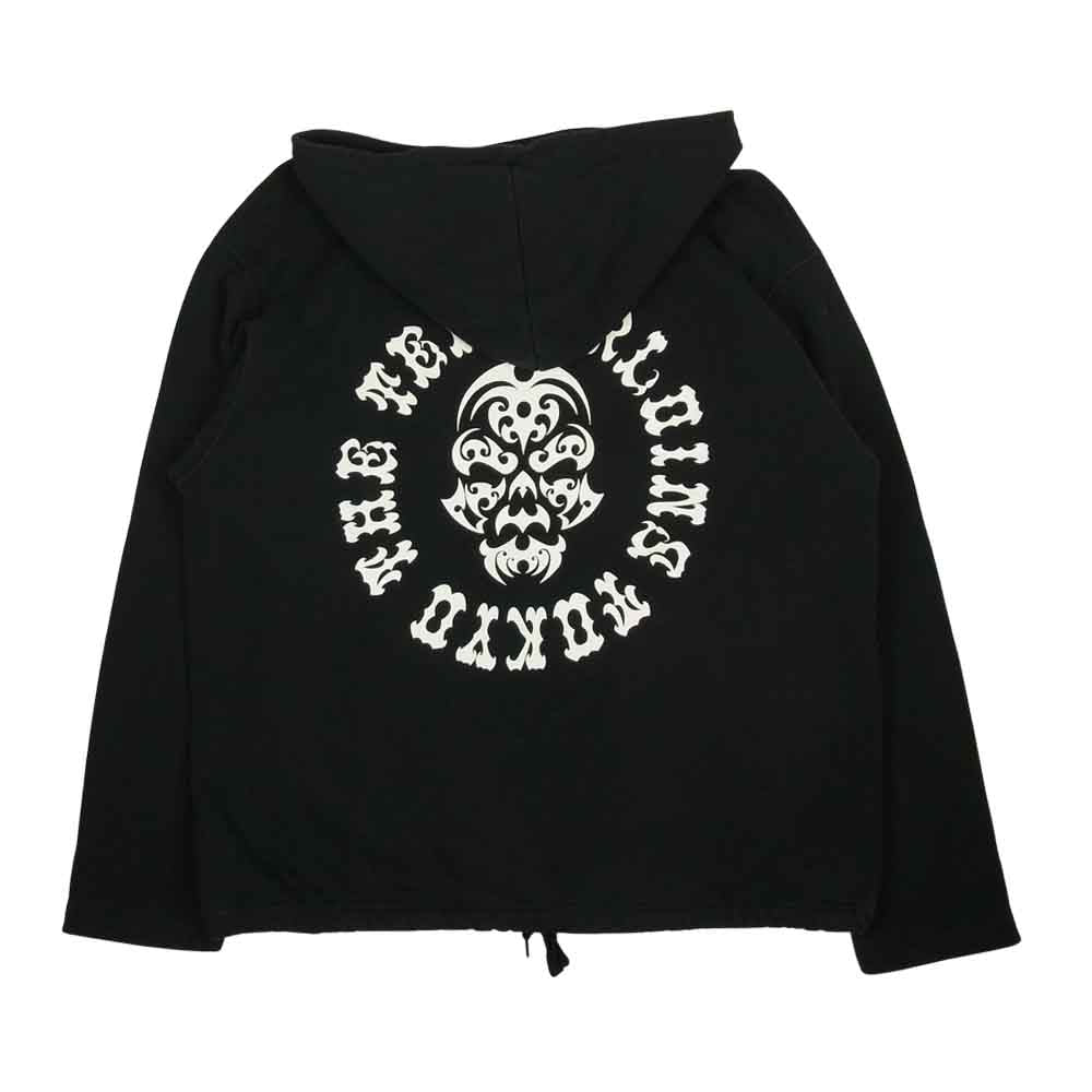 TENDERLOIN テンダーロイン T-SWEAT PARKA BS ボルネオスカル スウェット パーカー ブラック ブラック系 M【中古】