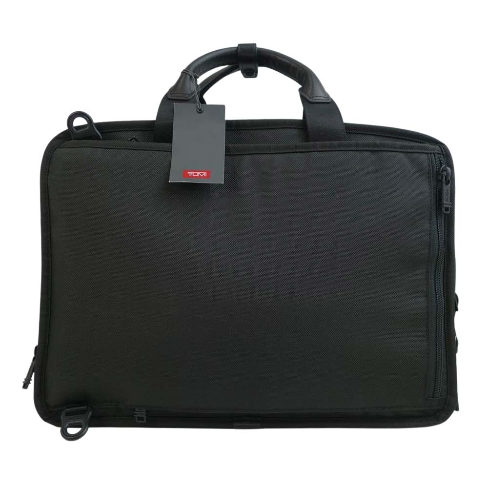 TUMI トゥミ 126190-1041 バリスティックナイロン ２WAY ショルダー ブリーフケース ビジネスバッグ ブラック系【新古品】【未使用】【中古】