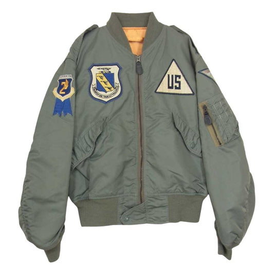 Buzz Rickson's バズリクソンズ M13572 M品番 SKYLINE CLOTHING社 実名復刻 L-2B フライ トミリタリー ジャケット カーキ系 M【中古】
