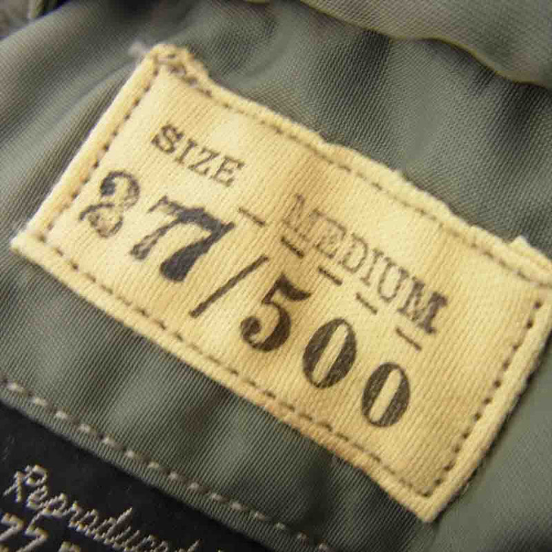 Buzz Rickson's バズリクソンズ M13572 M品番 SKYLINE CLOTHING社 実名復刻 L-2B フライ トミリタリー ジャケット カーキ系 M【中古】