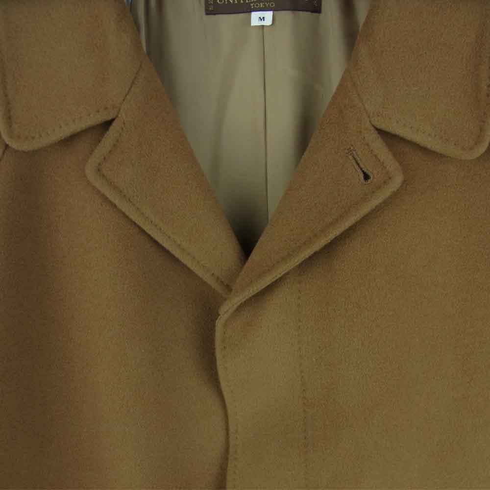 UNITED ARROWS ユナイテッドアローズ ウール トレンチ コート 日本製 ブラウン系 M【中古】