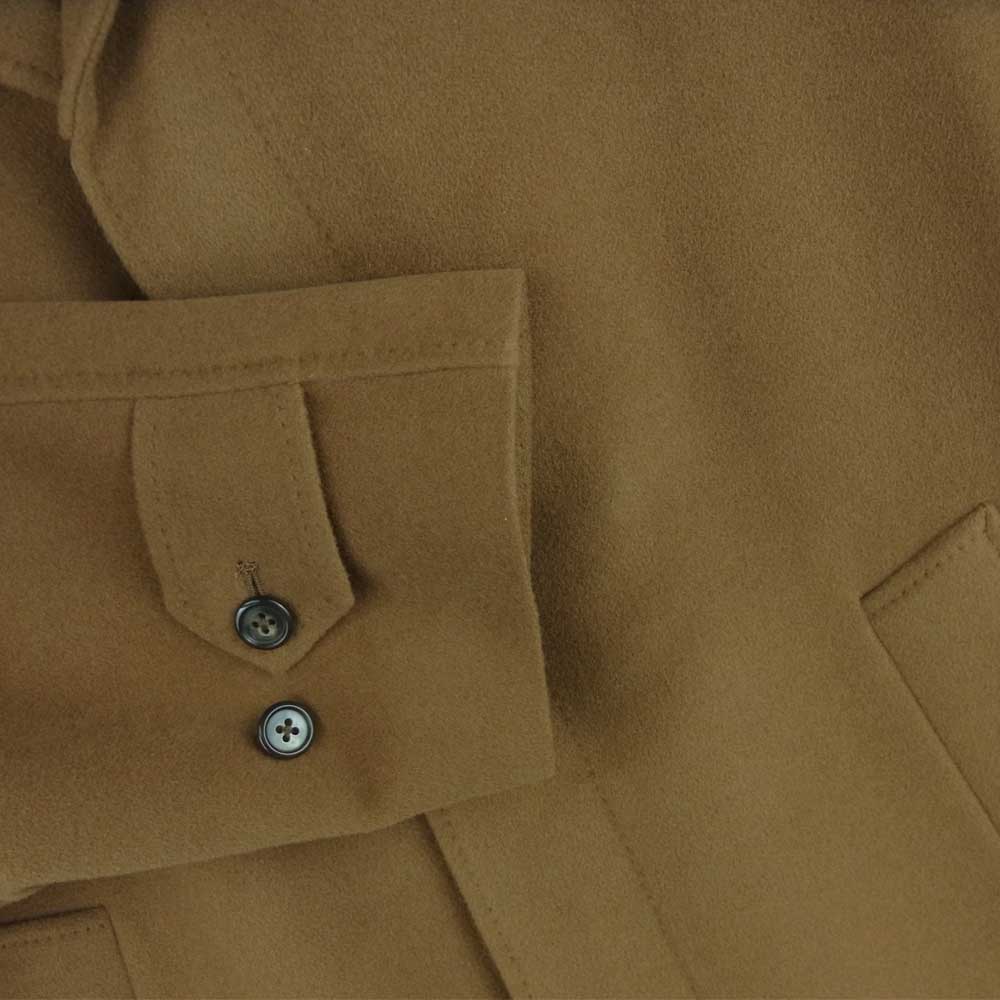 UNITED ARROWS ユナイテッドアローズ ウール トレンチ コート 日本製 ブラウン系 M【中古】