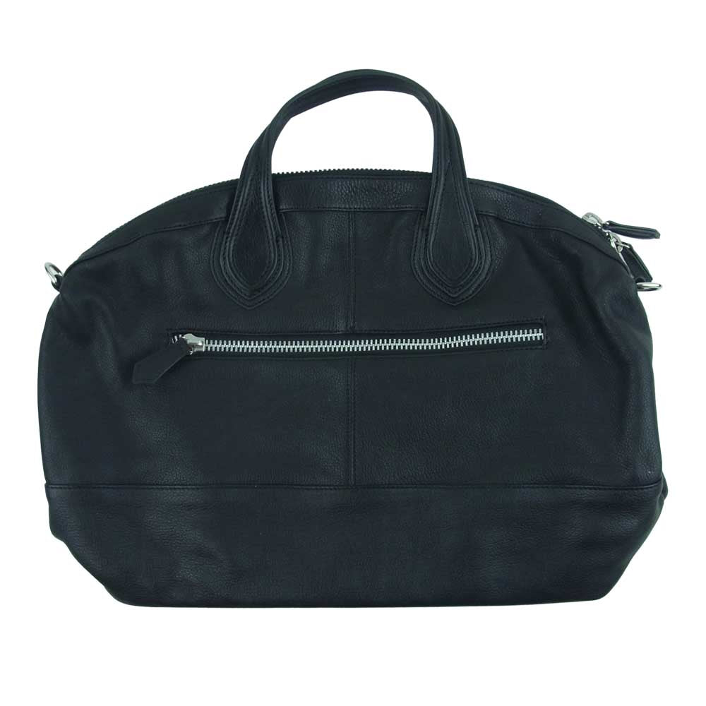 ジョヤ J4530 カウレザー 2WAY ボストン ショルダー バッグ ブラック系【新古品】【未使用】【中古】