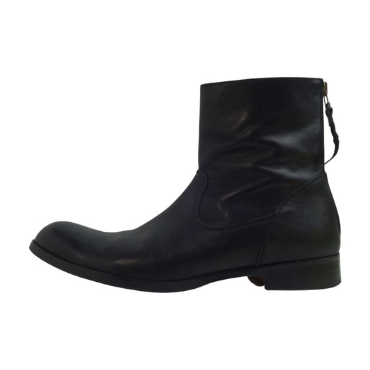 PADRONE パドローネ PU7885-1101-11C BACK ZIP BOOTS バックジップ ブーツ  ブラック系【中古】