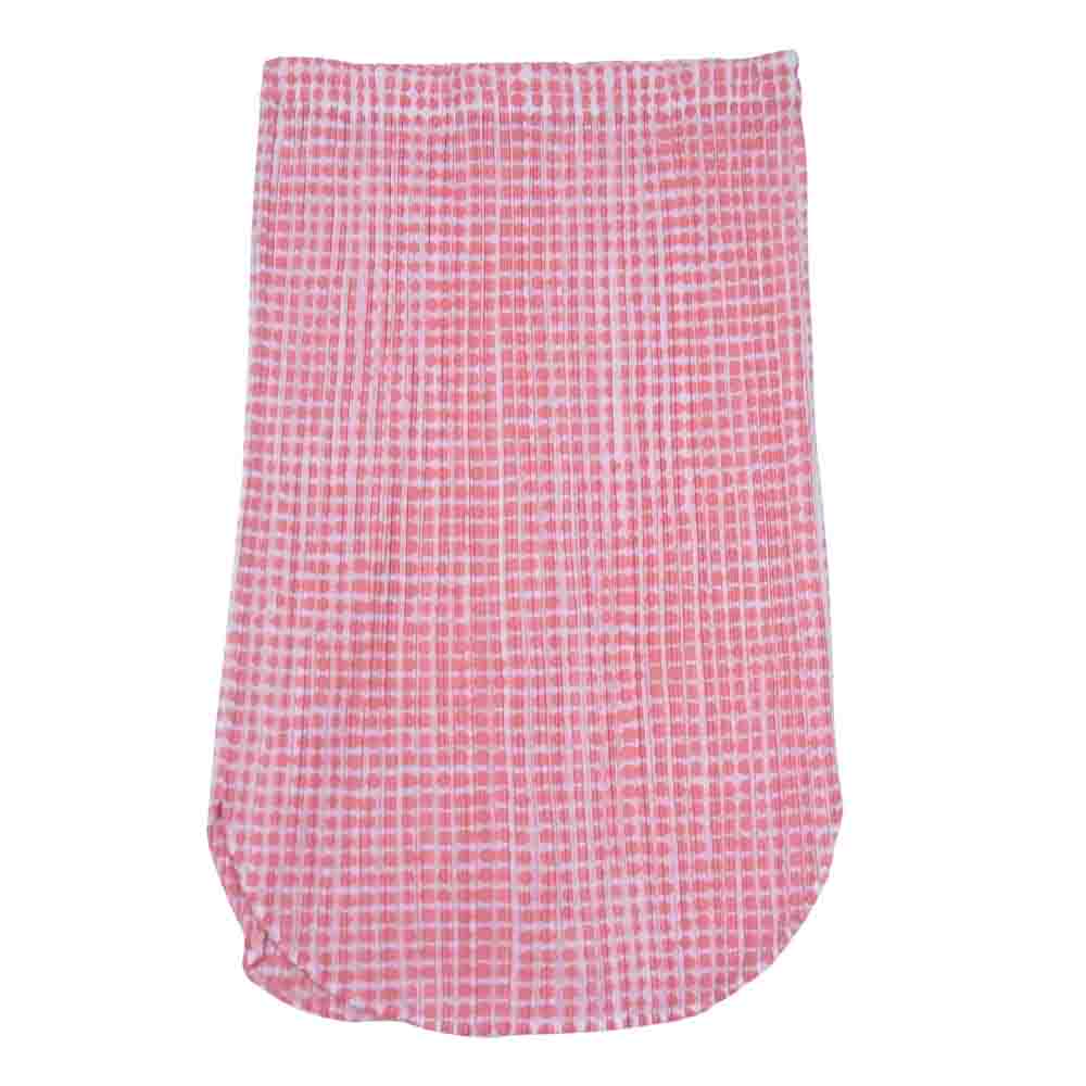 PLEATS PLEASE プリーツプリーズ イッセイミヤケ ISSEY MIYAKE PP12-JG512 プリーツ加工 ドット スカート ピンク系 4【美品】【中古】