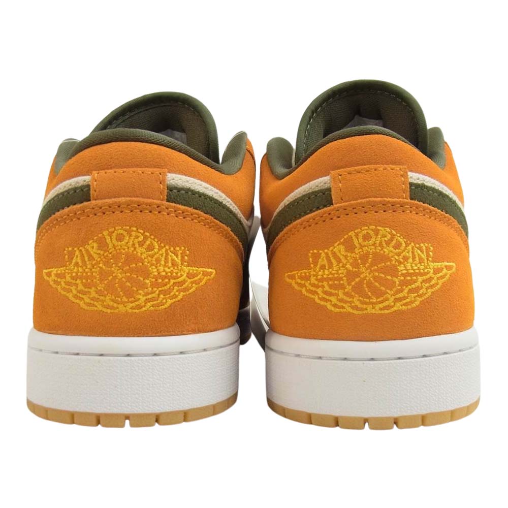NIKE ナイキ DH6931-102 AIR JORDAN 1 Low SE Light Curry Medium Olive エア ジョーダン ライトカリー ミディアムオリーブ オレンジ系 27.5cm【新古品】【未使用】【中古】