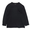 Yohji Yamamoto ヨウジヤマモト S'YTE UB-T31-018 Jersey Double Pocket Long Sleeve T-shirt8 ダブルポケット 長袖 Tシャツ カットソー ブラック系 3【中古】