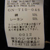 Yohji Yamamoto ヨウジヤマモト GroundY 20SS GN-T10-046 アシンメトリー ロング ドレープ カットソー 半袖 Tシャツ ブラック系 3【美品】【中古】
