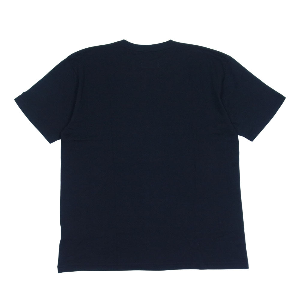 Yohji Yamamoto ヨウジヤマモト POUR HOMME × NEW ERA TEE 21SS HD-T95-081 LOGO S/S TEE ニューエラ ロゴ 刺繍 半袖 Tシャツ ブラック系 6【美品】【中古】