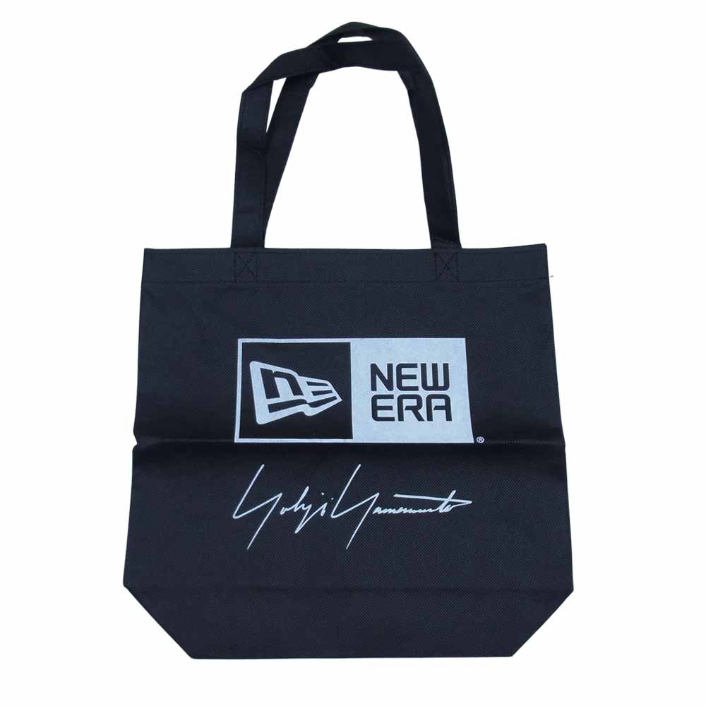 Yohji Yamamoto ヨウジヤマモト POUR HOMME × NEW ERA TEE 21SS HD-T95-081 LOGO S/S TEE ニューエラ ロゴ 刺繍 半袖 Tシャツ ブラック系 6【美品】【中古】