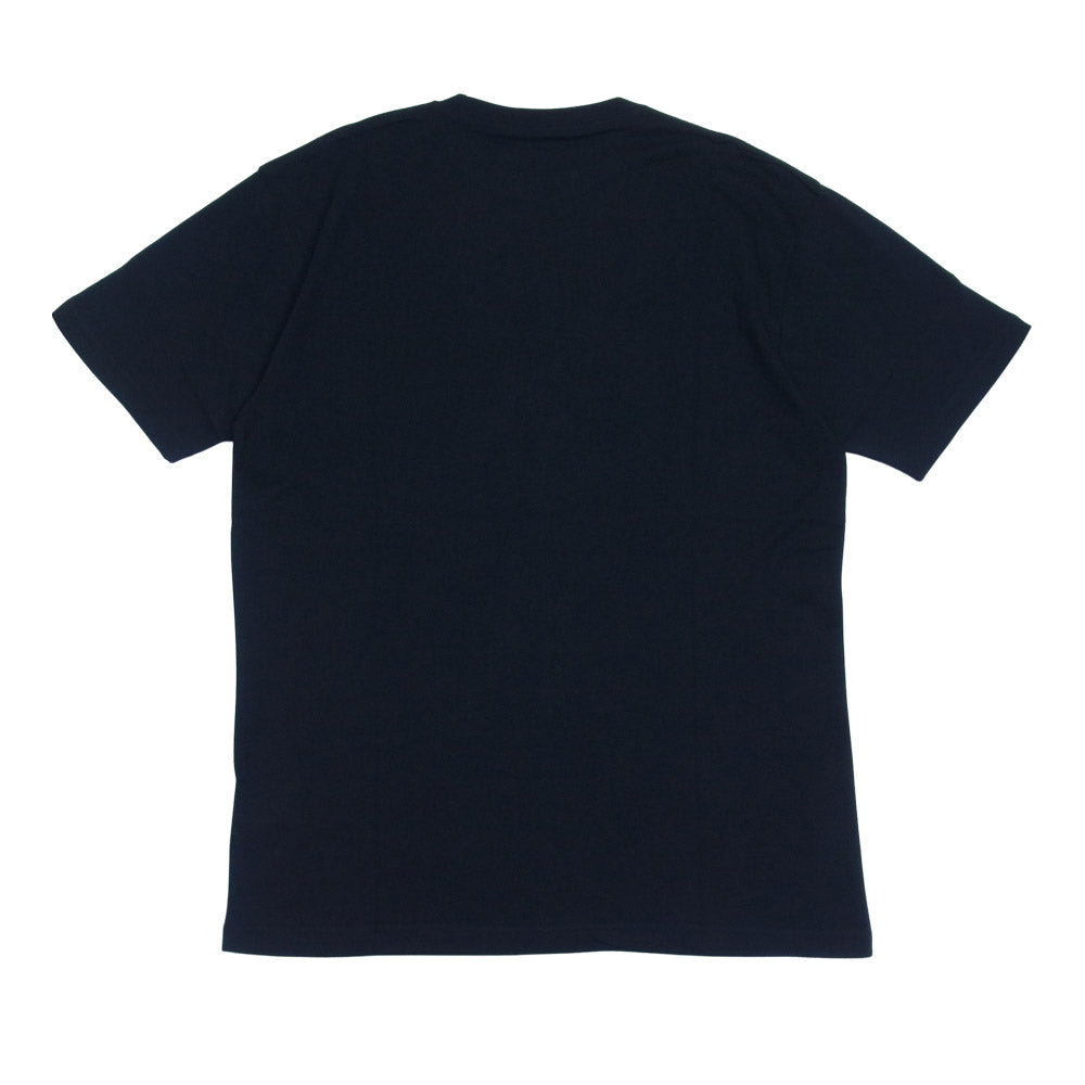 Yohji Yamamoto ヨウジヤマモト POUR HOMME × NEW ERA 21SS HD-T90-980 LOGO S/S TEE ニューエラ ロゴ 刺繍 半袖 Tシャツ ブラック系 6【新古品】【未使用】【中古】