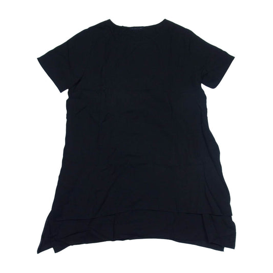 ミディオム エステル 製品加工 半袖 カットソー Tシャツ ブラック系 M【中古】