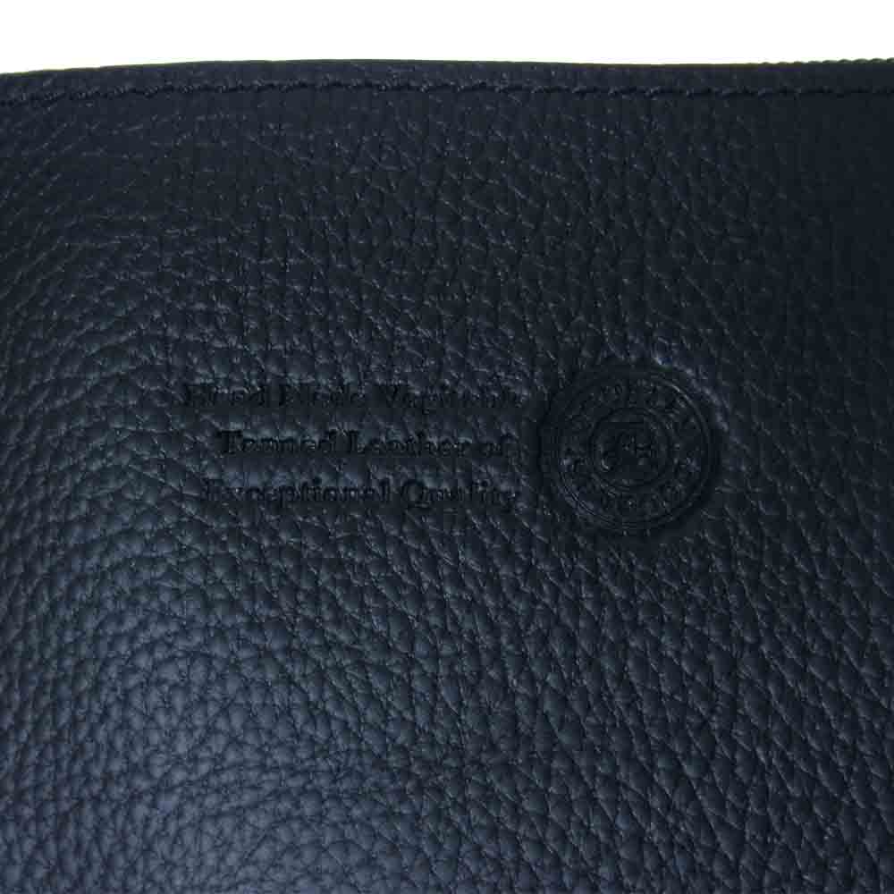 ハーベスト ダブルス KMT-7381 カウレザー トートバッグ ビジネスバッグ ブラック系【新古品】【未使用】【中古】