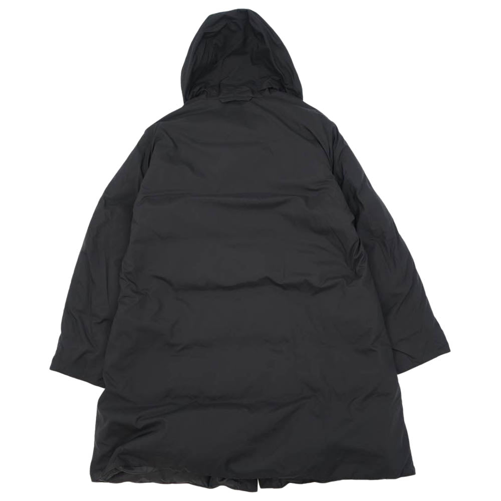 Yohji Yamamoto ヨウジヤマモト S'YTE UV-Y14-911 Pe Taffeta Stitch-Less Big Hooded Down Coat ステッチレス ビッグ ダウン コート ブラック系 3【新古品】【未使用】【中古】
