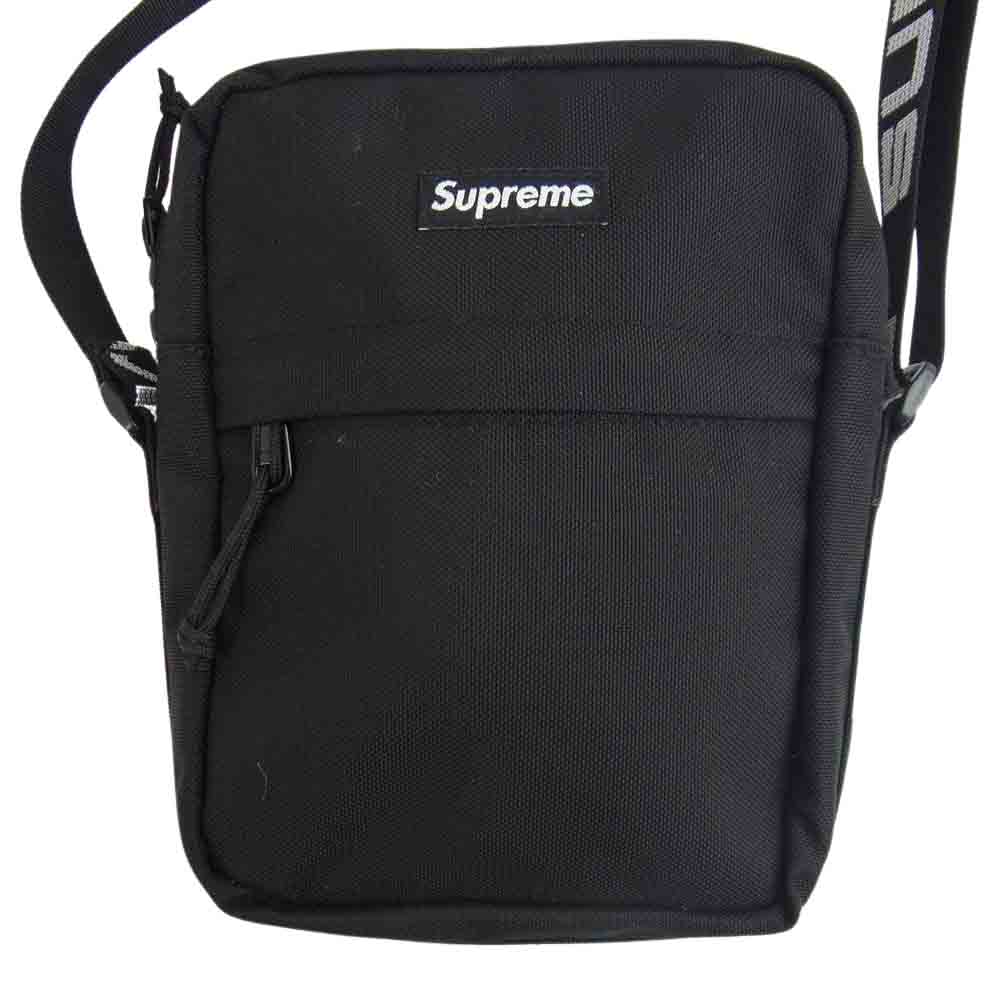 Supreme シュプリーム 18SS Shoulder Bag ショルダー バッグ ブラック系【中古】