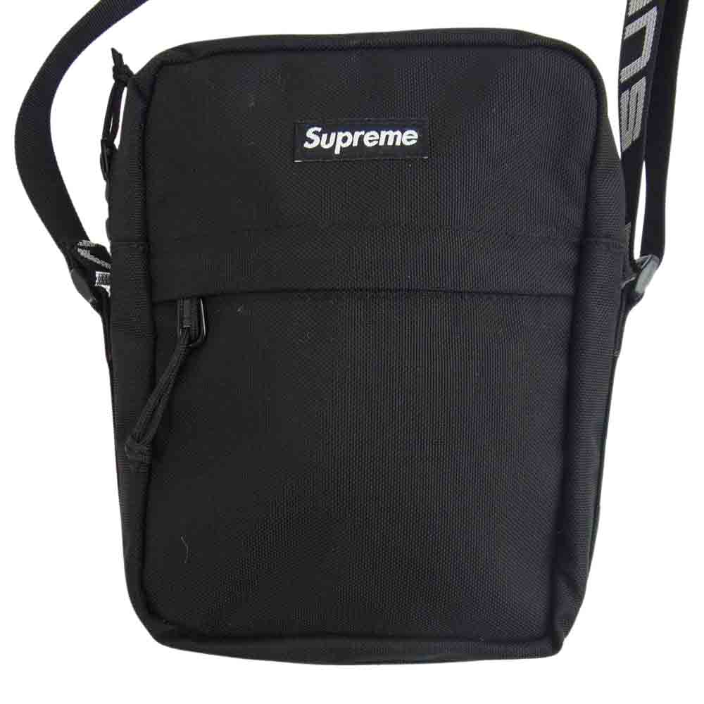 Supreme シュプリーム 18SS Shoulder Bag ショルダー バッグ ブラック
