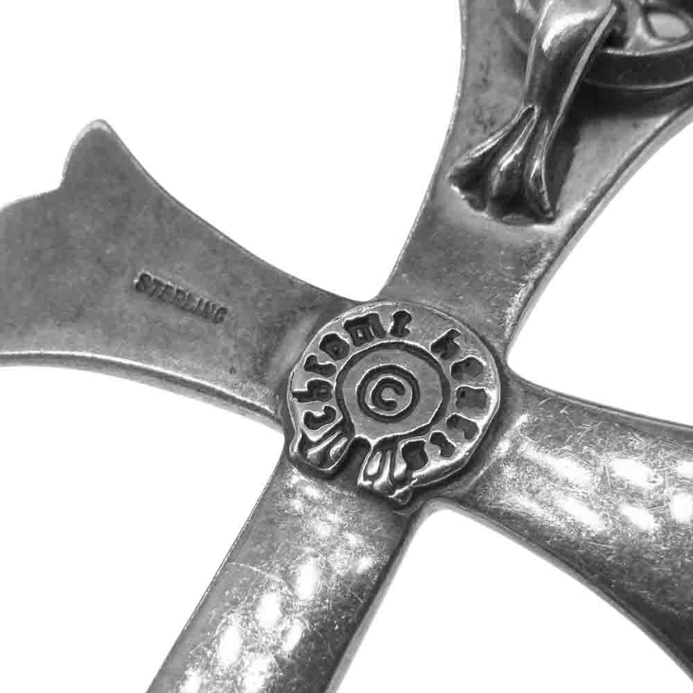 CHROME HEARTS クロムハーツ（原本無） CHクロス ラージ ベイル シルバー系【中古】