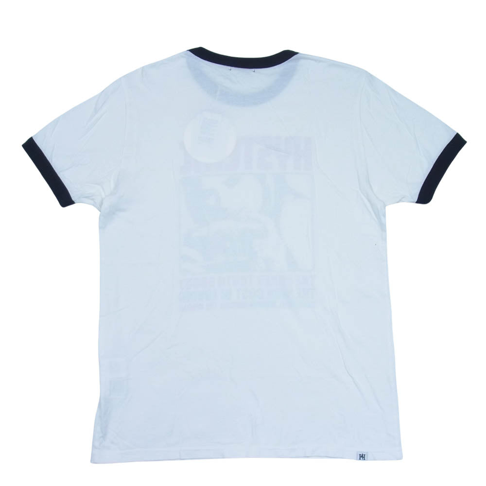 HYSTERIC GLAMOUR ヒステリックグラマー 02173CT05 LOOK AT ME プリント Tシャツ ホワイト系 M【中古】